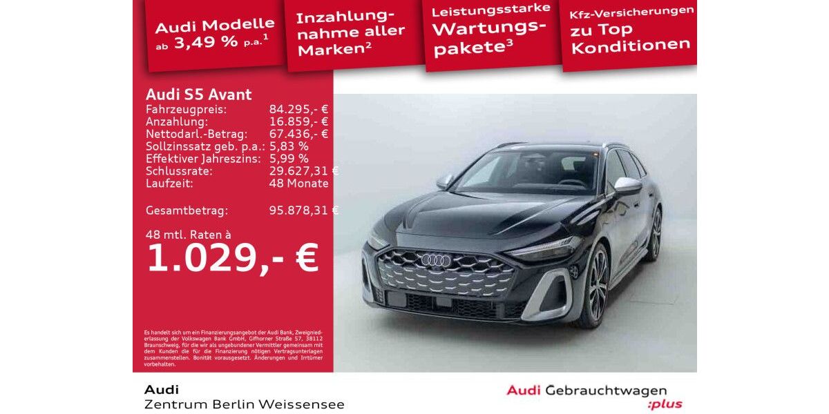 Audi S5 5.000 km 82.989 &euro; Berlin 13088