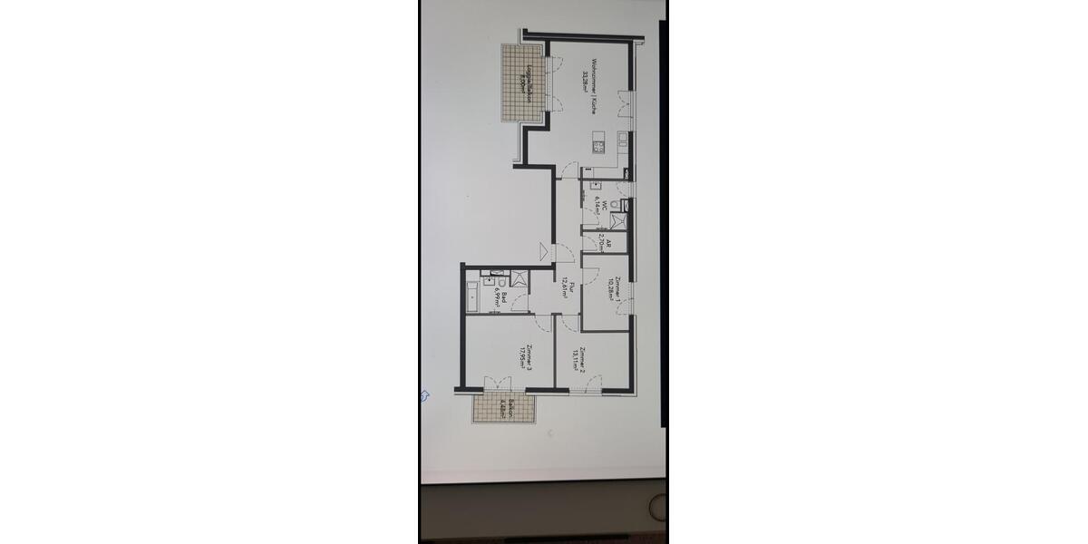 Etagenwohnung Berlin Friedrichshain-Kreuzberg - 4 Zimmer, 115 m&sup2;, 2.350&euro; | Angebot:27710830