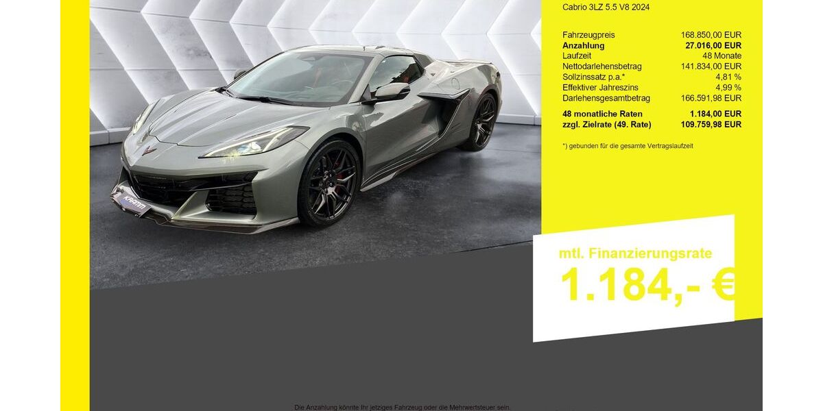 Corvette Z06 8.962 km 168.850 &euro; Berlin-Französisch Buchholz 13127
