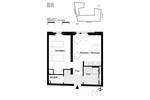 Etagenwohnung Berlin Mitte - 2 Zimmer, 43 m&sup2;, 1.250&euro; | Angebot:26570242