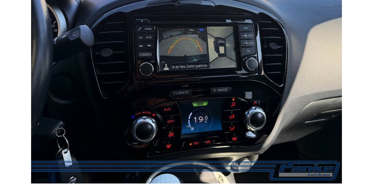 Nissan Juke Acenta*Pano*Navi*Tempo*R-cam+360*AHK 90.071 km 9.480 &euro; Berlin 13187