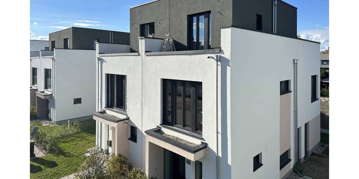 Doppelhaushälfte direkt am Wasser in Köpenick - Gated Community mit privatem Strand an der Dahme - Doppelhaushälfte Berlin Köpenick | Angebot:26144729