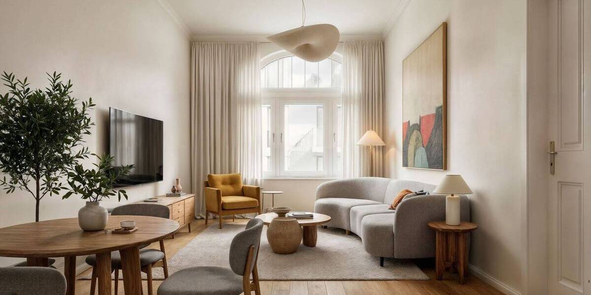 Etagenwohnung Berlin Pankow - 2 Zimmer, 47 m&sup2;, 300.000&euro; | Angebot:25996181