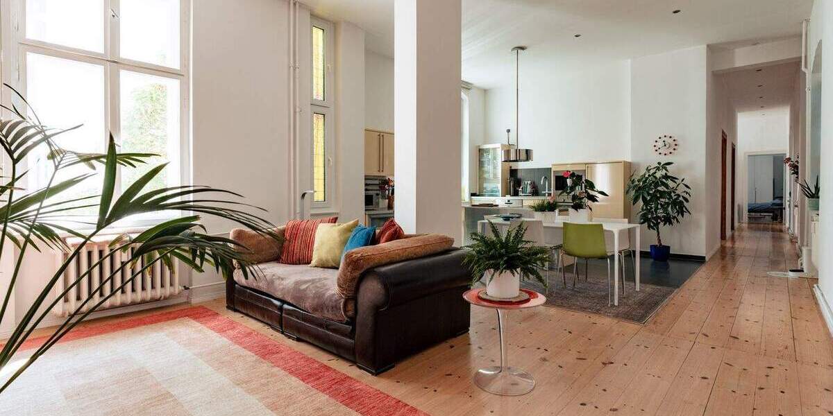 Stilvolle und großzügige Altbauwohnung mit Loft-Flair, Pariser Straße. 4 zimmer