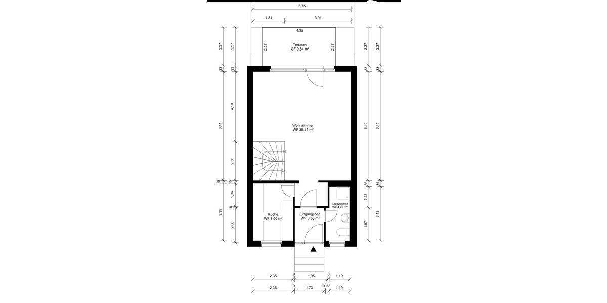 Reihenmittelhaus Berlin Kladow - 5 Zimmer, 101 m&sup2;, 450.000&euro; | Angebot:25971256