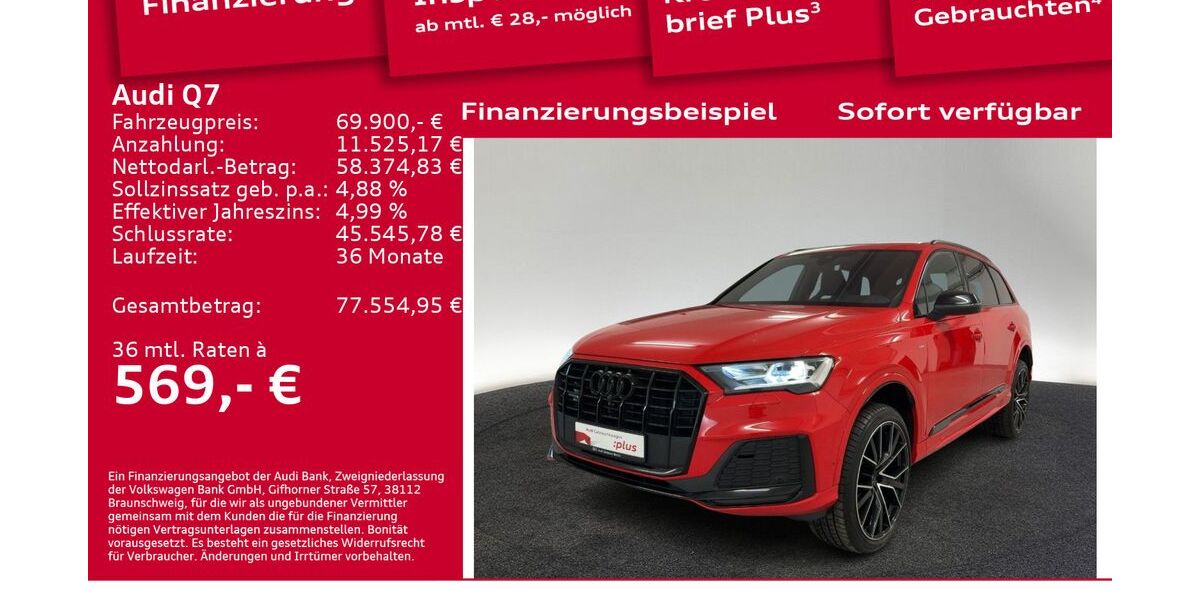 Audi Q7 19.750 km 69.900 &euro; Berlin 12489