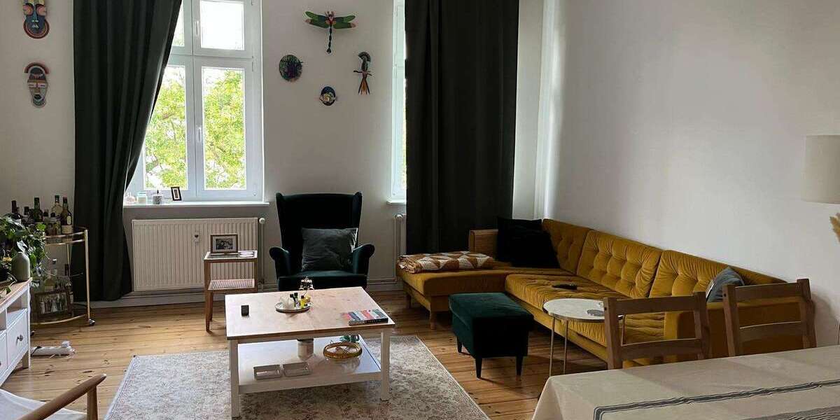 Etagenwohnung Berlin (Weißensee) Pankow - 3 Zimmer, 90 m&sup2;, 1.700&euro; | Angebot:27006201