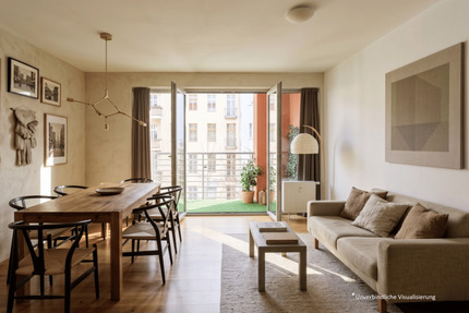 Wohnung Berlin Mitte - 2 Zimmer, 52 m&sup2;, 369.000&euro; | Angebot:26820513