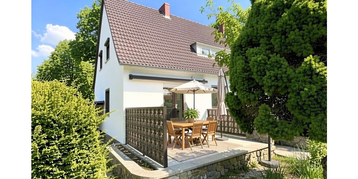 Lankwitz - Renovierungsbedürftige Doppelhaushälfte mit idyllischem Garten - Doppelhaushälfte Berlin Berlin - Steglitz-Zehlendorf - Lankwitz | Angebot:26649308