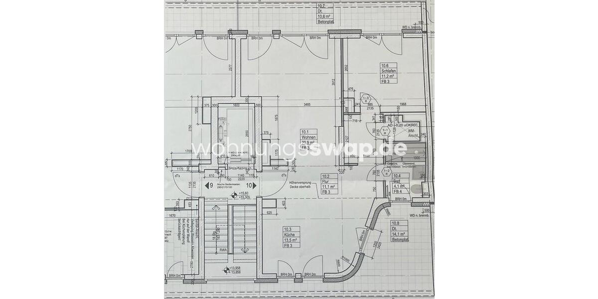 Etagenwohnung Berlin Rummelsburg - 2 Zimmer, 65 m&sup2;, 1.400&euro; | Angebot:26569403