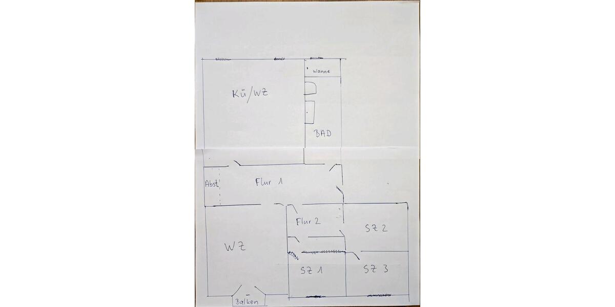Etagenwohnung Berlin Friedrichshain-Kreuzberg - 6 Zimmer, 125 m&sup2;, 790.000&euro; | Angebot:26249428