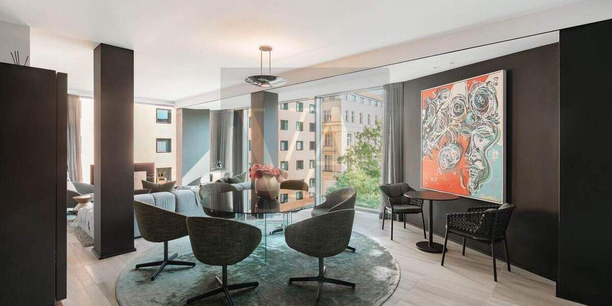 Modernes Designer Corner Parkfront Apartment im LUX Projekt in bester City Lage 4 zimmer