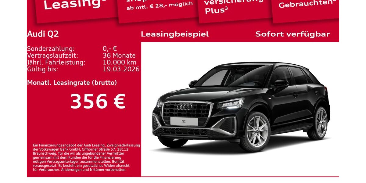 Audi Q2 17.200 km 33.150 &euro; Berlin 10587