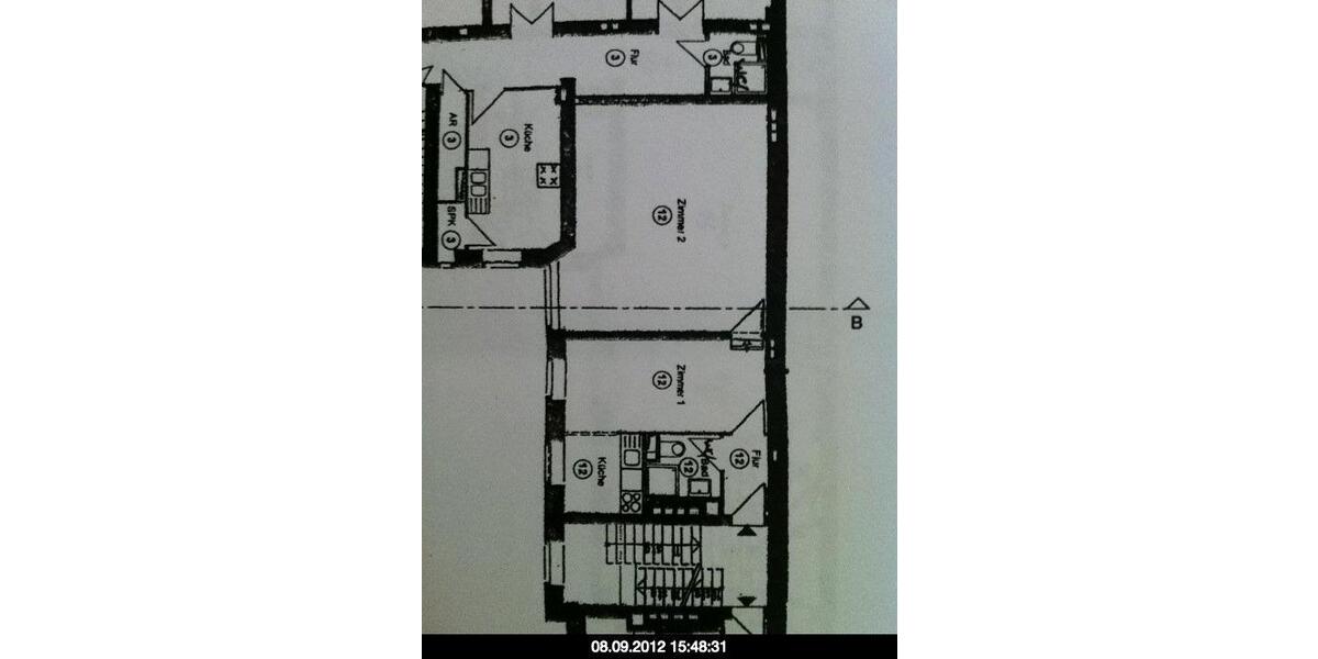 Etagenwohnung Berlin Neukölln - 2 Zimmer, 59 m&sup2;, 335.000&euro; | Angebot:26699721