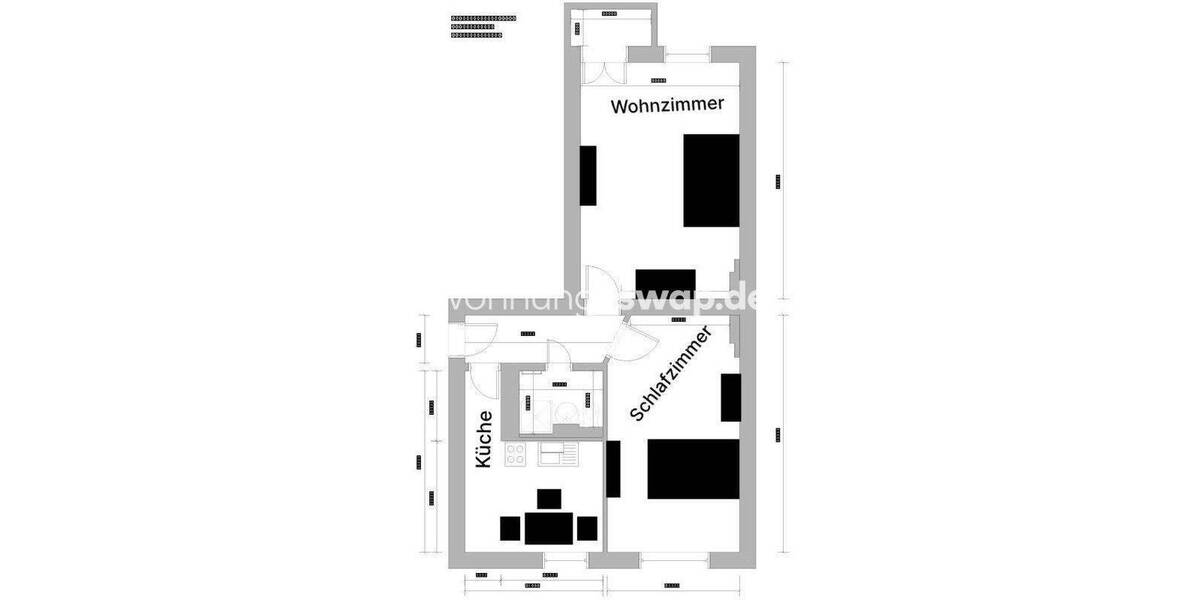 Etagenwohnung Berlin Oberschöneweide - 2 Zimmer, 63 m&sup2;, 620&euro; | Angebot:25987092