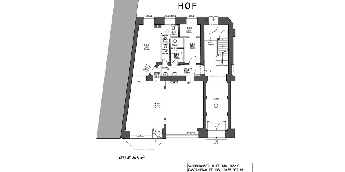 Gewerbeobjekt Berlin Pankow - 3.480&euro; | Angebot:25052722