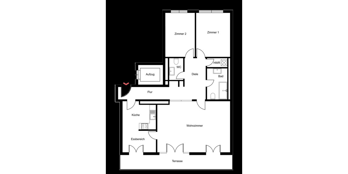 Etagenwohnung Berlin Mitte - 3 Zimmer, 124 m&sup2;, 995.000&euro; | Angebot:25779251