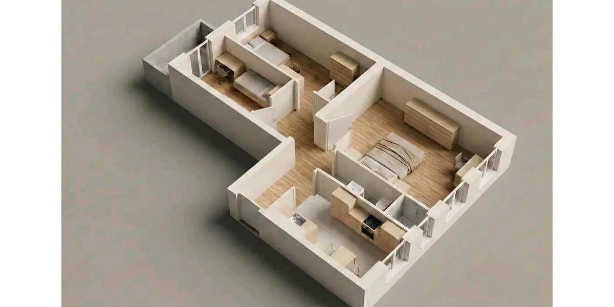 Etagenwohnung Berlin Spandau - 3 Zimmer, 61 m&sup2;, 220.000&euro; | Angebot:26114294