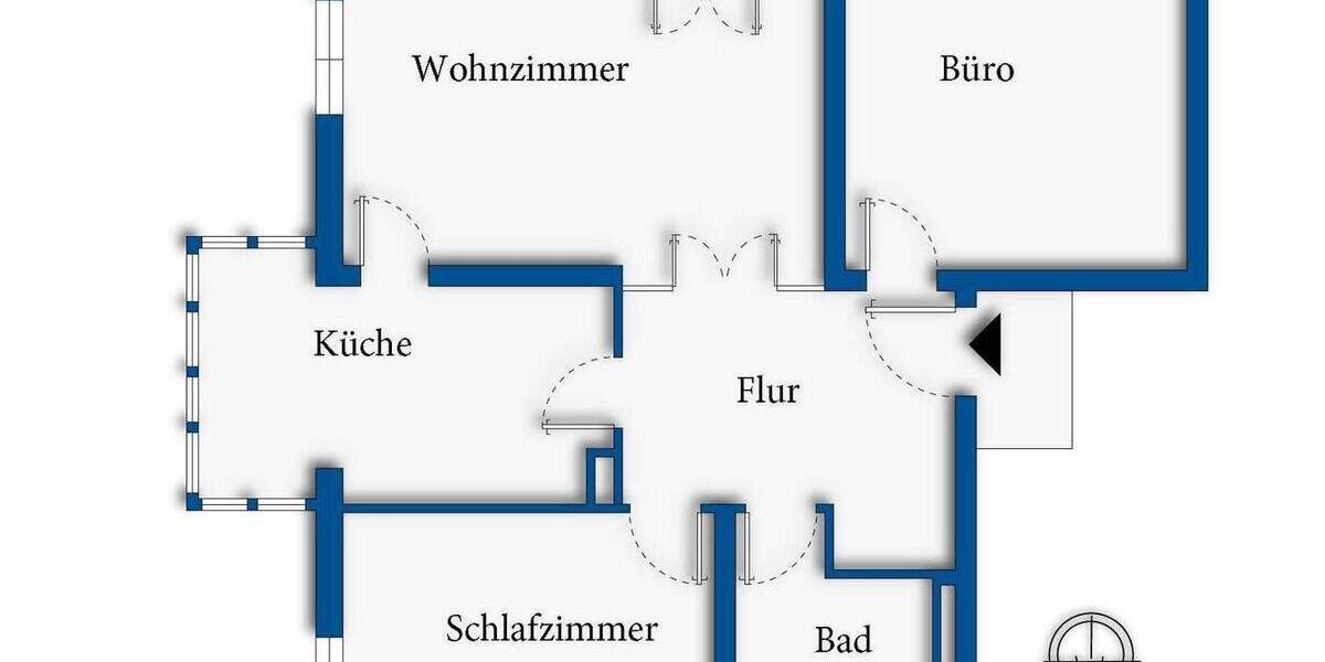 Etagenwohnung Berlin Rosenthal - 3 Zimmer, 76 m&sup2;, 315.000&euro; | Angebot:23949526