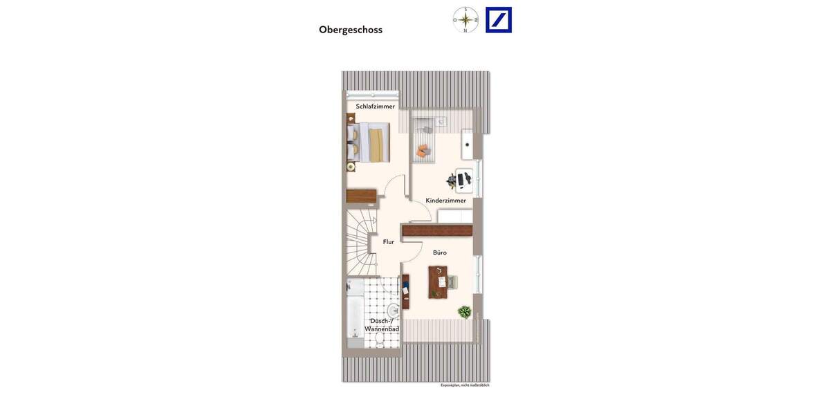Doppelhaushälfte Potsdam Krampnitz - 5 Zimmer, 95 m&sup2;, 699.000&euro; | Angebot:24350150