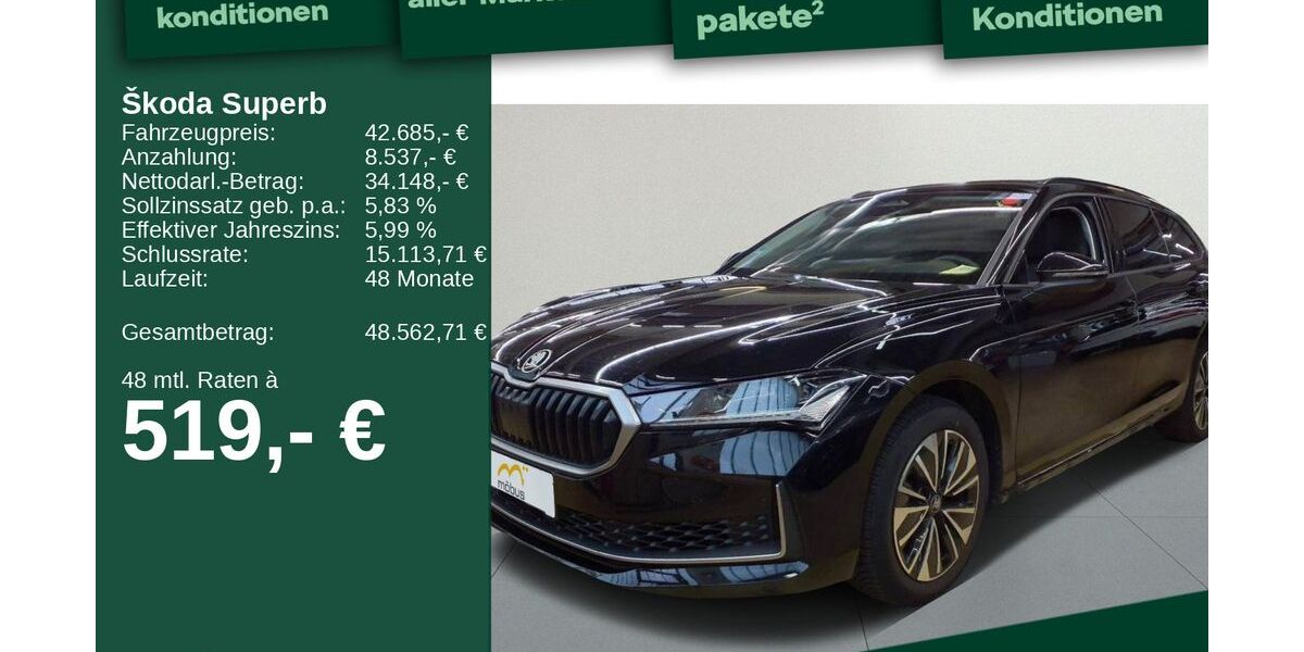 Skoda Superb 23.130 km 42.289 &euro; Berlin 13088