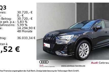 Audi Q3 13.839 km 30.720 &euro; Berlin 13581
