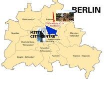 Sonniges Penthouse - Villenensemble -Weißensee - 4 Balkone - Dachgeschoßwohnung Berlin Weißensee | Angebot:23559705