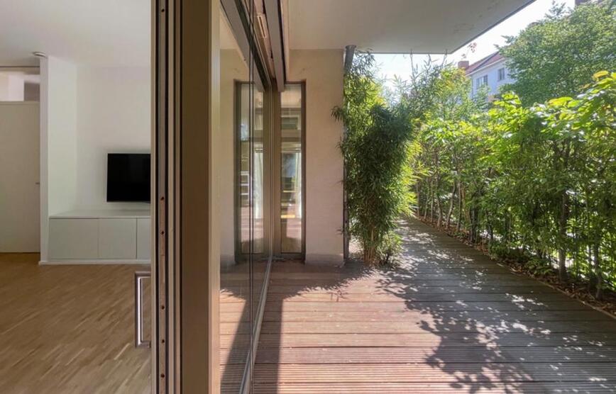 Moderne vollmöblierte GartenWohnung Nähe Volkspark Friedrichshain