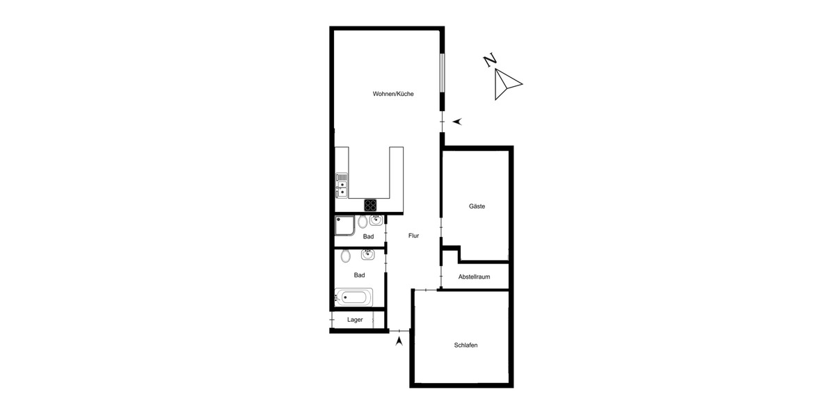 Reihenmittelhaus Berlin Westend - 3 Zimmer, 80 m&sup2;, 860.000&euro; | Angebot:25751470