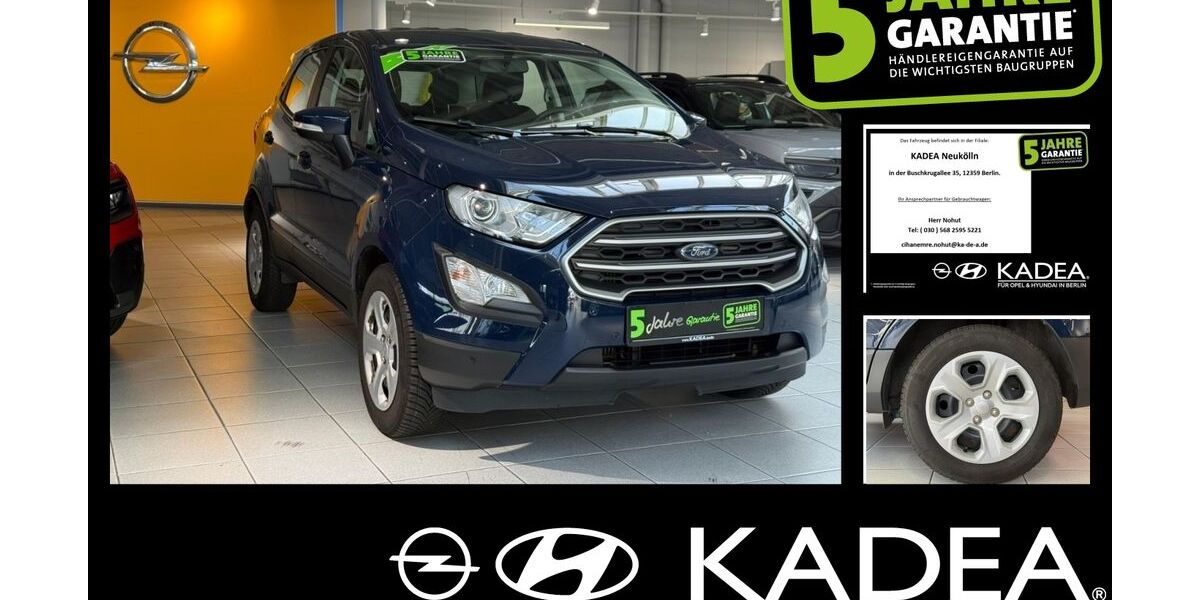 Ford EcoSport 111.342 km 6.790 &euro; Berlin Tempelhof 12103