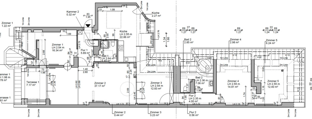 Etagenwohnung Berlin Steglitz - 5 Zimmer, 180 m&sup2;, 1.050.000&euro; | Angebot:25958432