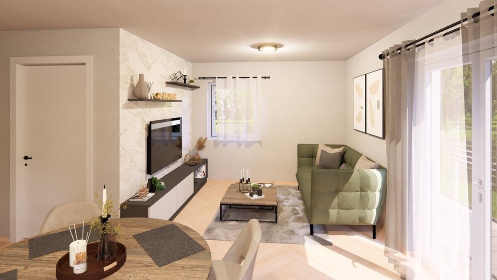 Durchdachter Wohnkomfort für smarte Familien - Modern, individuell und minimalistisch. 3 zimmer