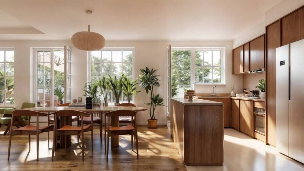Exklusive Wohnung mit Gartenparadies und Seezugang direkt am Tegeler See