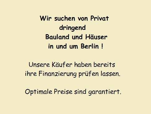 Grundstück Berlin Mahlsdorf - 255.000&euro; | Angebot:25730742