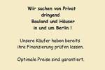 Grundstück Berlin Mahlsdorf - 255.000&euro; | Angebot:25730742
