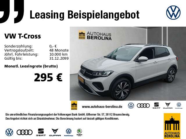 VW T-Cross 12.553 km 23.888 &euro; Berlin 10709