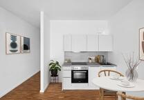 Komfortables Wohnen in Mitte: 1-Raum-Wohnung mit Loggia und dem Regierungsviertel vor der Tür
