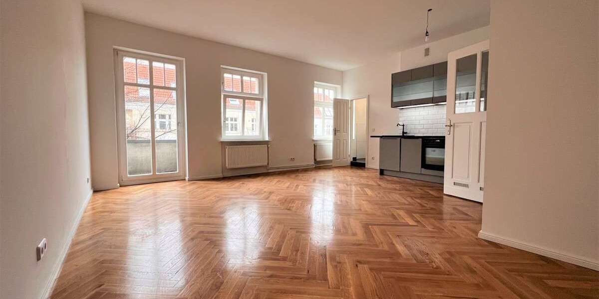 Etagenwohnung Berlin Friedrichshain-Kreuzberg - 4 Zimmer, 99 m&sup2;, 499.000&euro; | Angebot:26026275