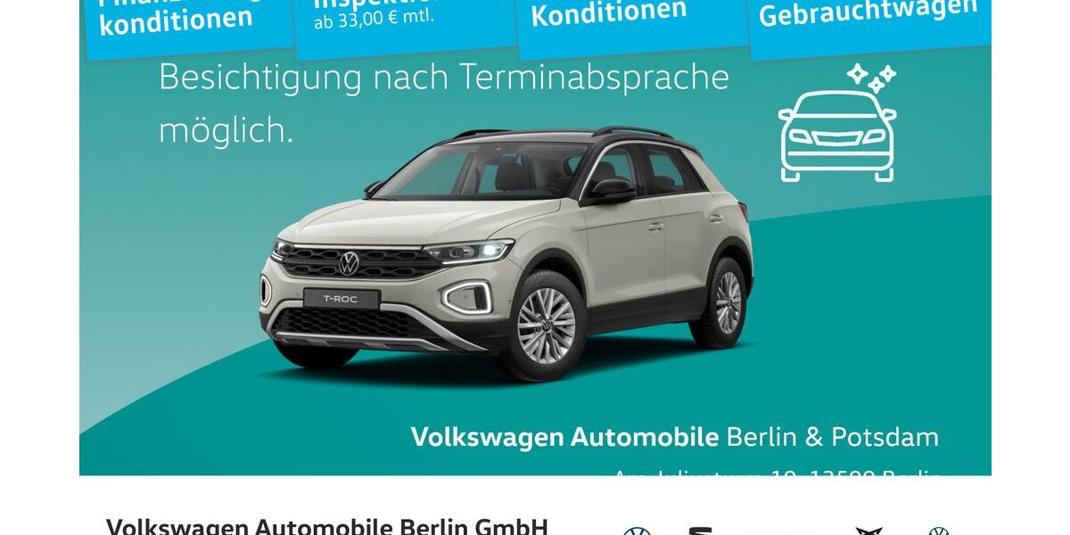 VW T-Roc 17.310 km 27.950 &euro; Berlin 13599