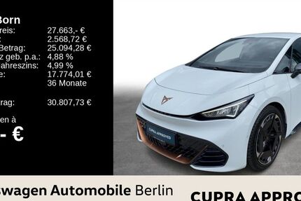 Cupra Born 34.585 km 27.663 &euro; Berlin 13089