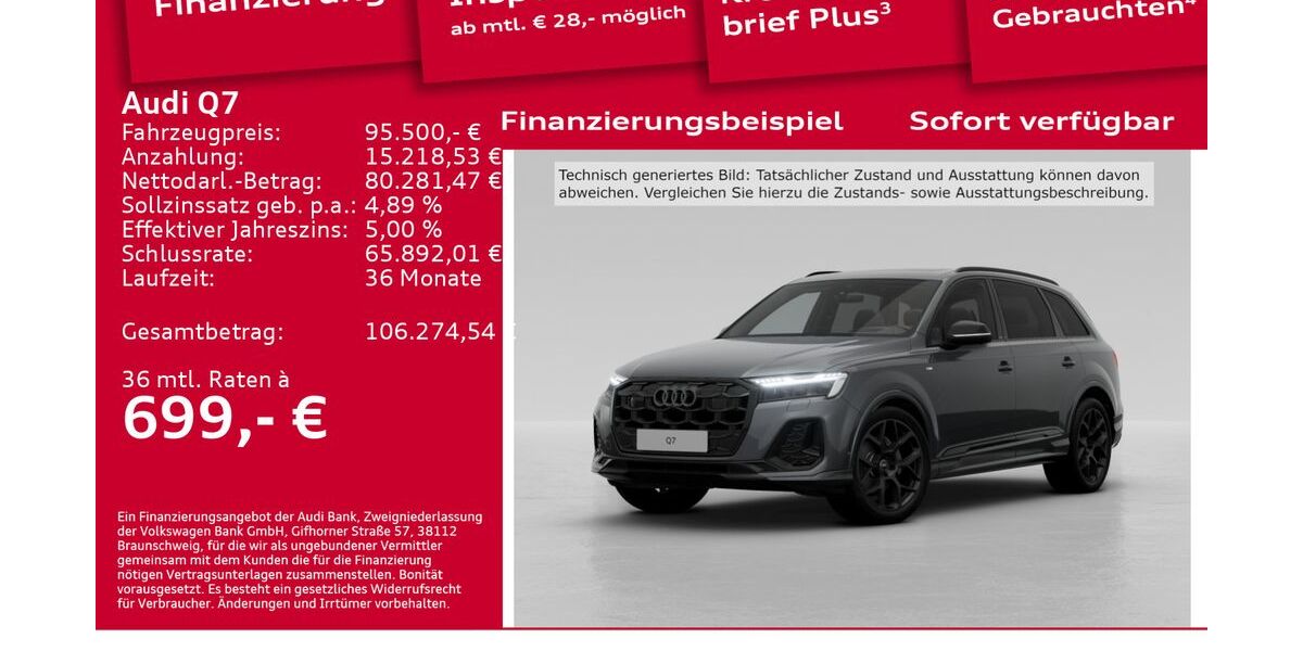 Audi Q7 6.001 km 91.700 &euro; Berlin 12489