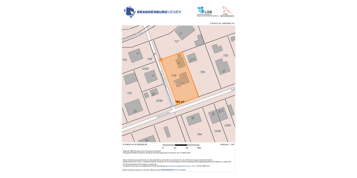 BAUTRÄGERFREIES GRUNDSTÜCK IN DER POHRTSTRAßE - IN PETERSHAGENEGGERSDORF...... - Grundstück Petershagen/Eggersdorf Eggersdorf | Angebot:17498809