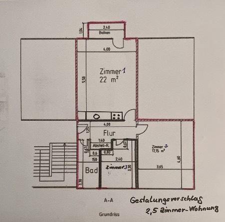 Hochparterre Berlin Spandau - 2 Zimmer, 60 m&sup2;, 225.000&euro; | Angebot:27162868