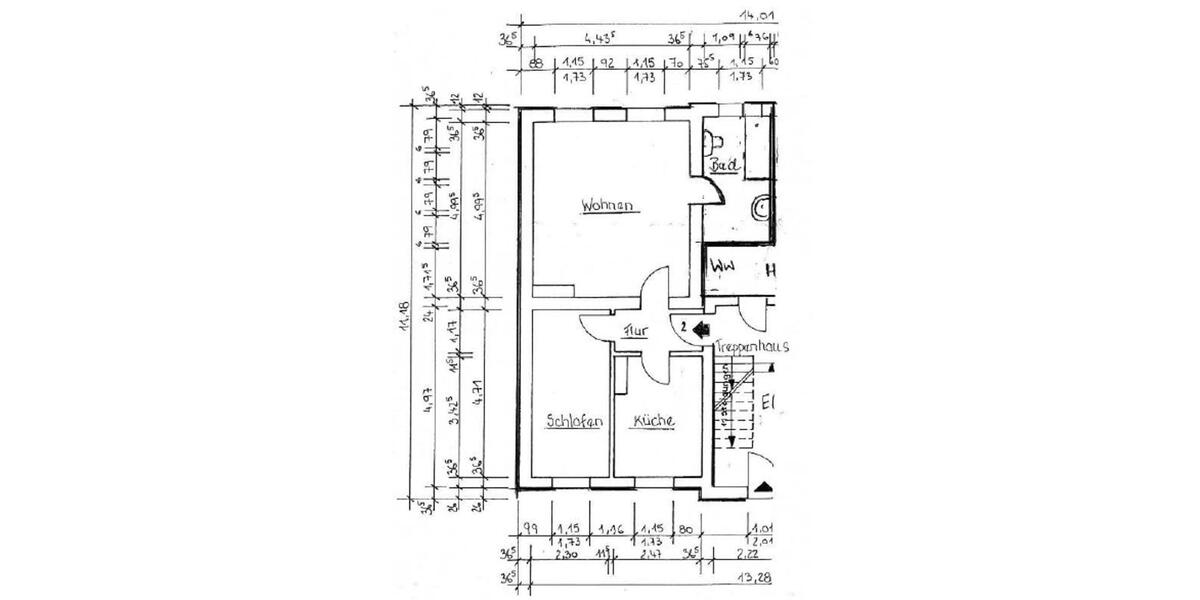 Erdgeschoßwohnung Berlin Spandau - 2 Zimmer, 53 m&sup2;, 1.075&euro; | Angebot:27721857