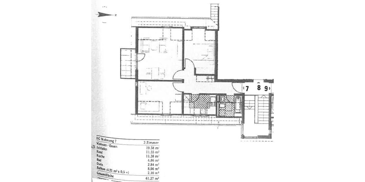 Provisionsfrei* Bezugsfreie 3-Zimmer-Wohnung mit Westbalkon; PV-Anlage und Tiefgarage - Dachgeschoßwohnung Hohen Neuendorf | Angebot:26705176