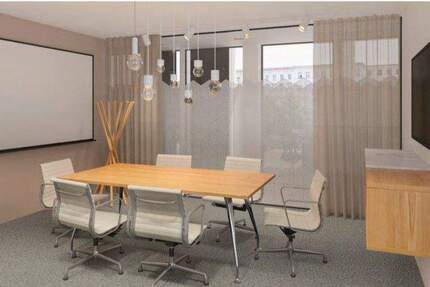 Büroräume in modernem Gebäude mit privater Dachterrasse - All-in-Miete zimmer