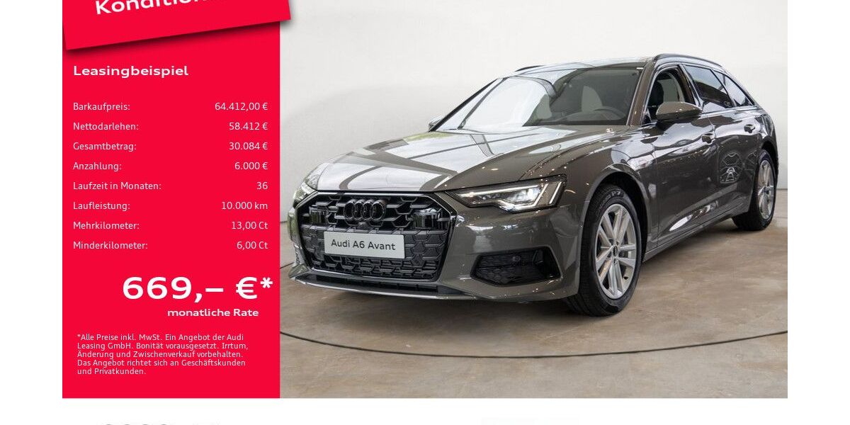 Audi A6 4.500 km 64.412 &euro; Potsdam 14482