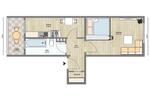 Hochparterre Berlin Charlottenburg-Wilmersdorf - 1 Zimmer, 36 m&sup2;, 930&euro; | Angebot:26701679