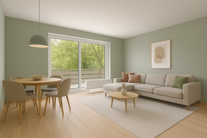Bezugsfreie 3-Zimmer-Wohnung in Berlin-Lankwitz - mit Balkon, Stellplatz und Kellerabteil