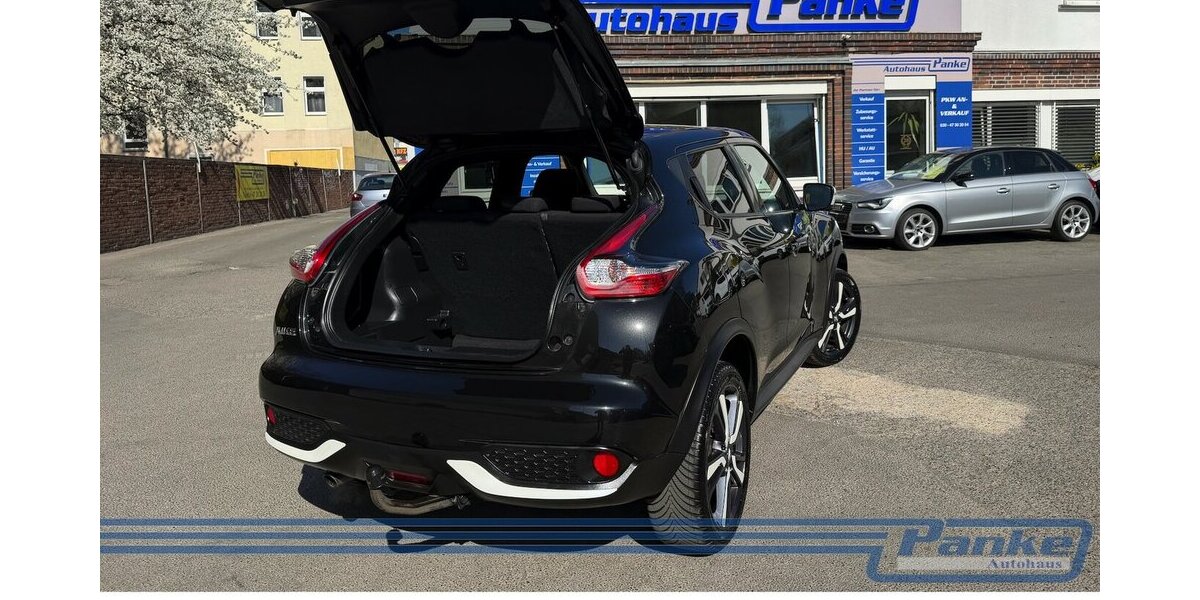 Nissan Juke Acenta*Pano*Navi*Tempo*R-cam+360*AHK 90.071 km 9.480 &euro; Berlin 13187